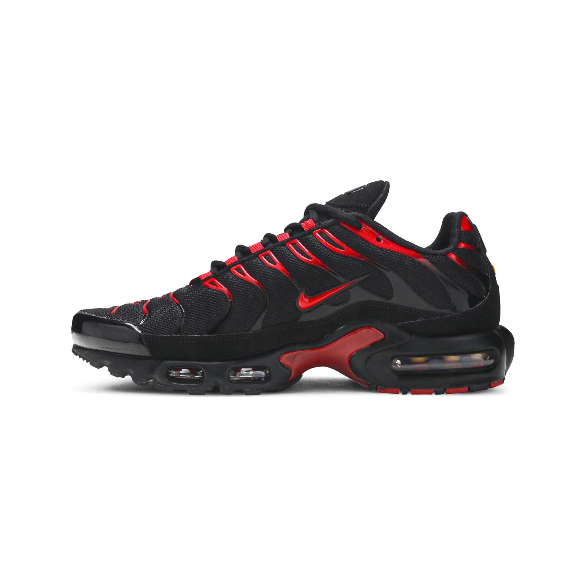Nike Air Max TN Plus 'Red Belly Black' Men's Running Shoes - Lightweight Cushioned Sneakers for Jogging, Gym & Streetwear Fashion