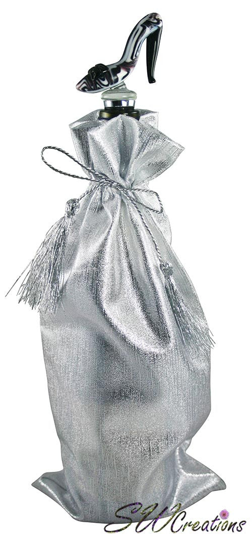 Elegant Crystal Wine Stopper for Champagne & Wine Bottles - Perfect for Dinner Parties, Weddings & Home Bars