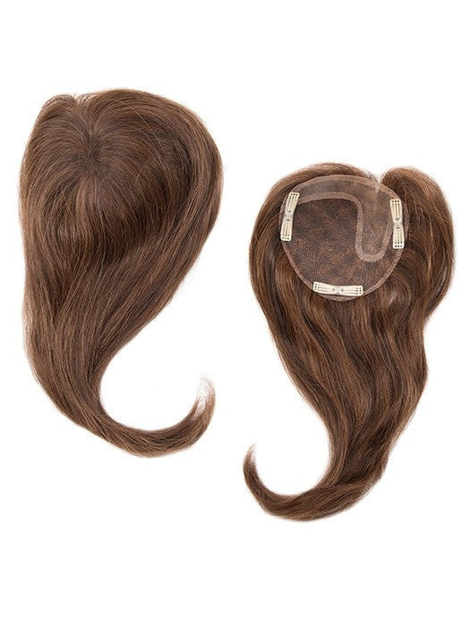 Human Hair Topper for Women - Full Mono Base Hairpiece | Natural Looking Hair Extensions for Thinning Hair | Perfect for Daily Wear & Special Occasions