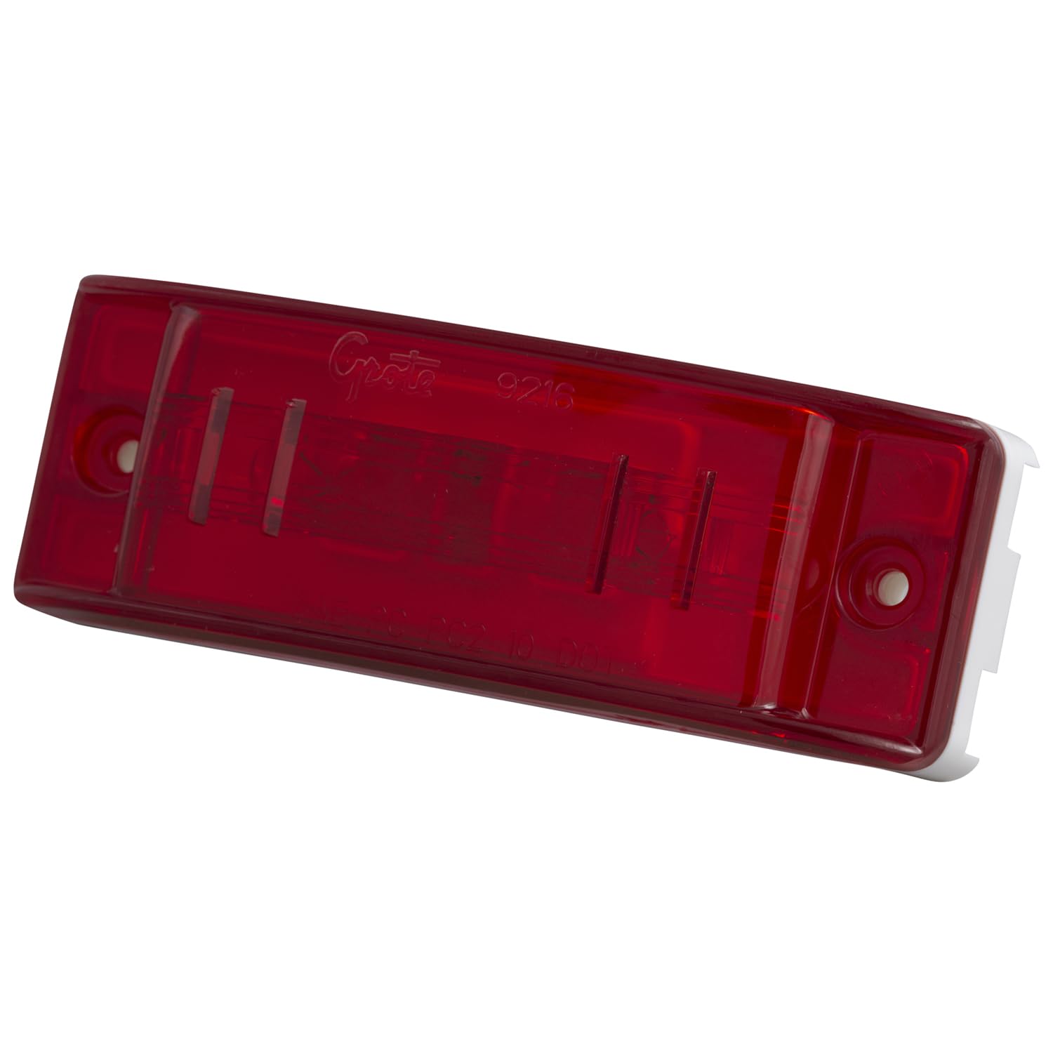 46832 Sealed Turtleback II Clearance Marker Light with Optic Lens - Heavy Duty Truck & Trailer Safety Lighting for Night Visibility & Road Compliance