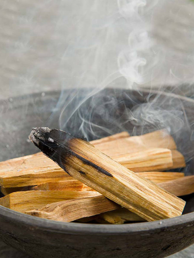 AW Green Tree Palo Santo Sticks (10-15 Pack) 100g - Natural Incense Sticks for Meditation, Yoga, Aromatherapy & Spiritual Cleansing