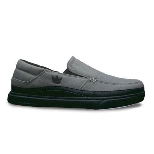 Brunswick Men's Nirvana Grey Bowling Shoes - Lightweight & Comfortable for League Play & Tournaments | Perfect for Professional & Casual Bowlers