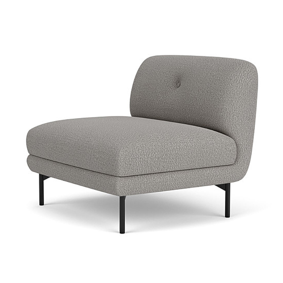 Alfred Boucle Modular Armless Sectional Sofa - Modern Comfort for Living Room, Lounge & Office Spaces