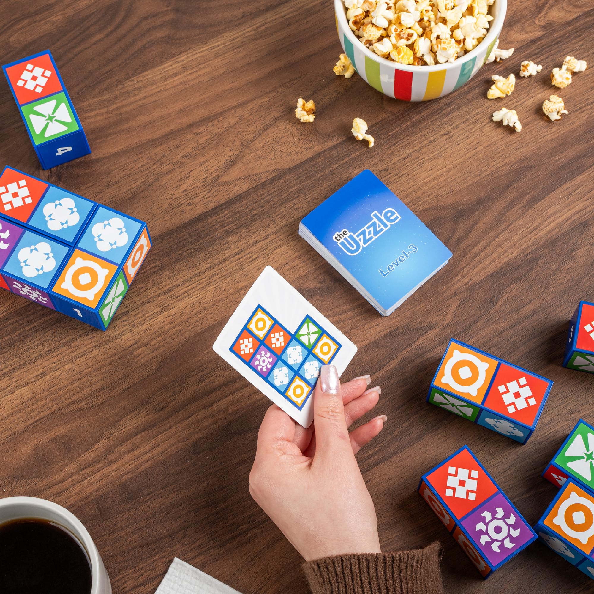 3.0 Board Game for Kids & Adults - Fun Family Block Puzzle Game for Ages 4+ | Perfect for Family Game Night, Birthday Gifts & Classroom Learning Activities