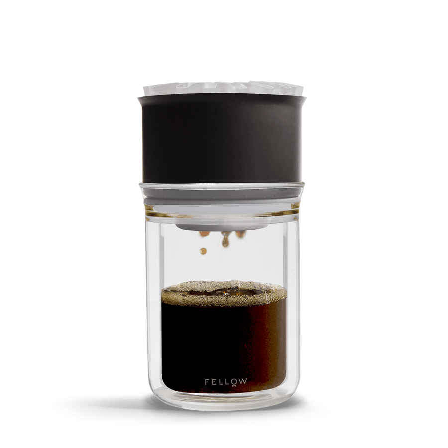 Premium Stagg [X] Pour Over Coffee Maker Kit - Includes Dripper, Double Wall Glass Carafe & 20 Filters | Perfect for Home Brewing & Specialty Coffee Lovers
