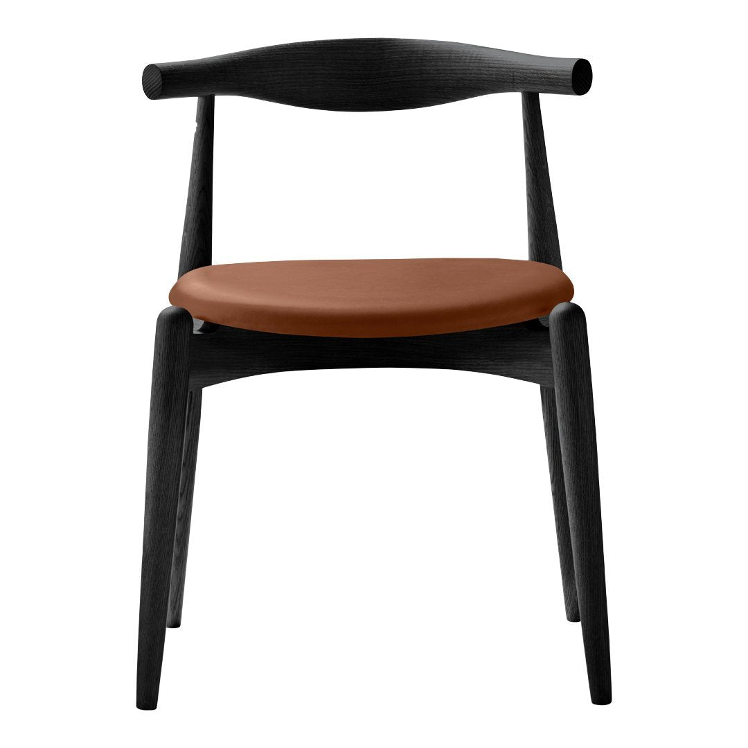 CH20 Elbow Chair - Solid Wood Modern Accent Chair for Living Room, Bedroom, or Office - Comfortable & Stylish Seating for Relaxing, Reading, or Working