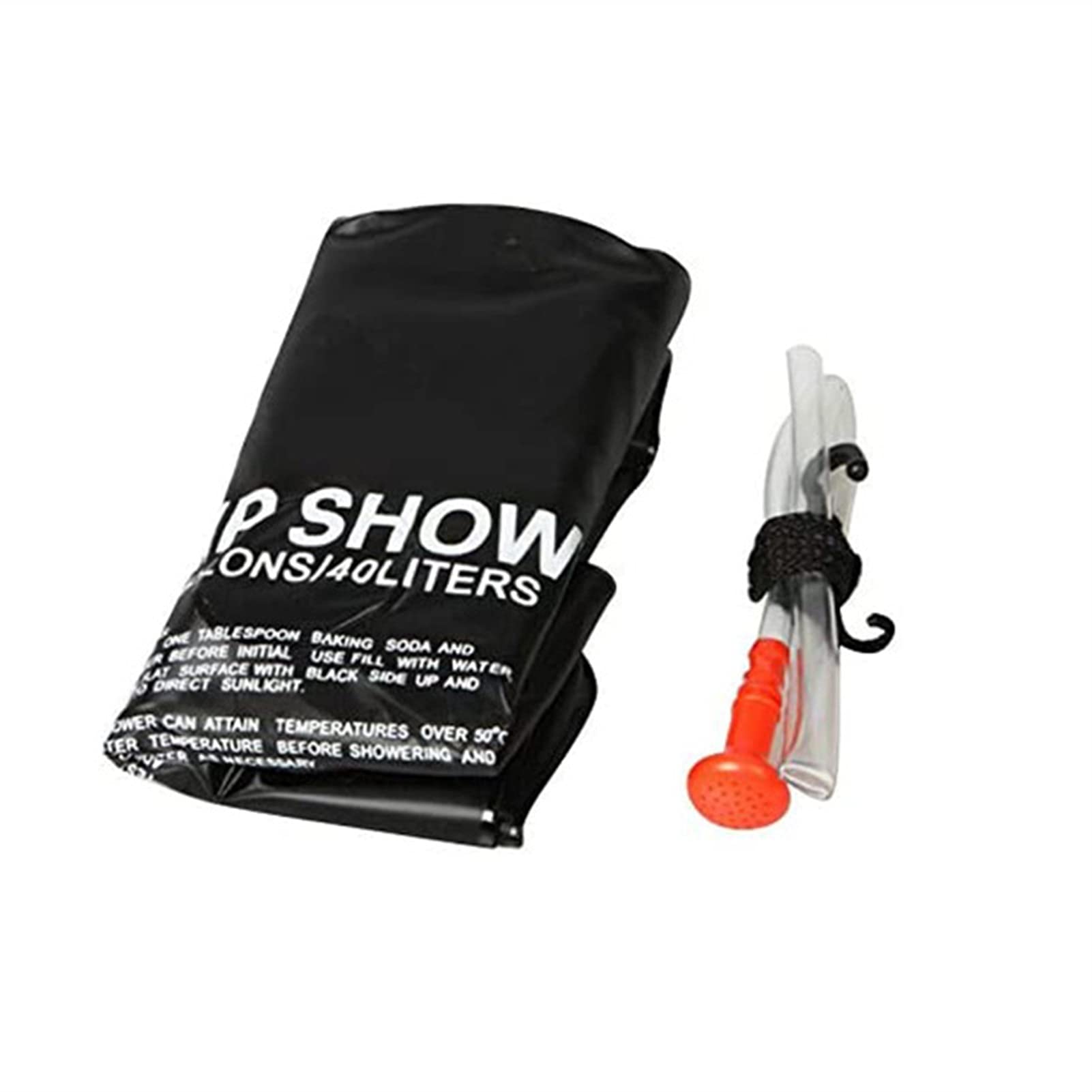 40L Portable Solar Shower Bag - Waterproof Folding Camping Shower with Solar Heater for Outdoor Travel, Hiking, and Car Use - Ideal for Camping, Beach Trips, and Emergency Showers