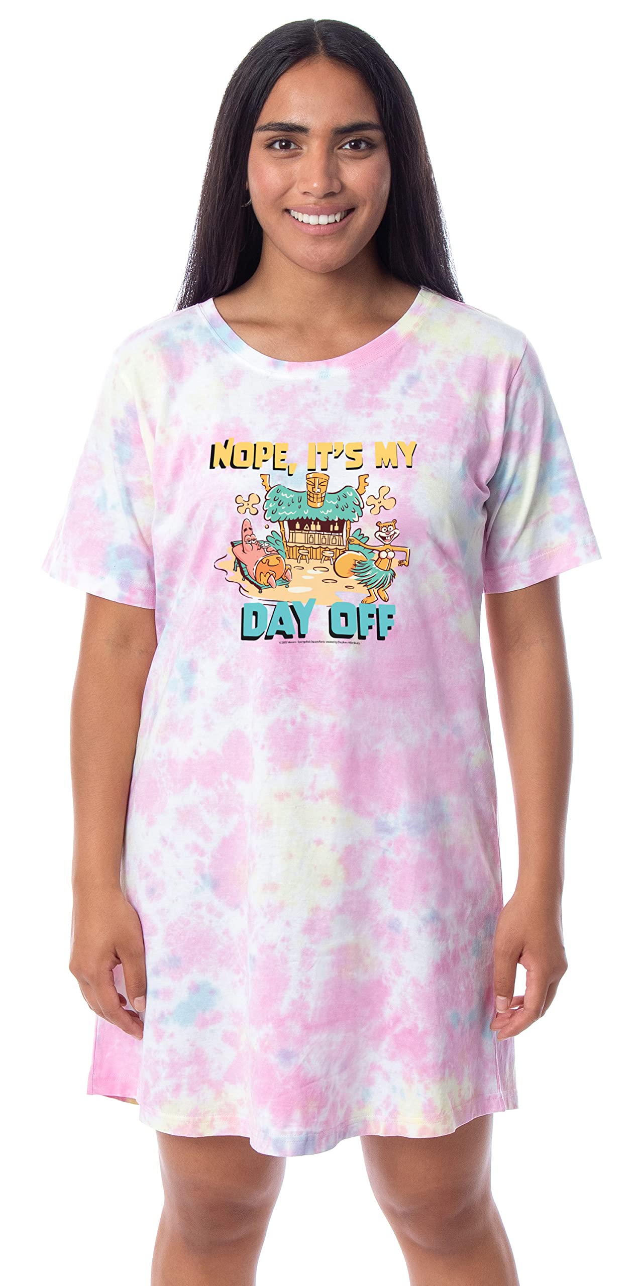 SpongeBob SquarePants Women's Nightgown - Sandy & Patrick 