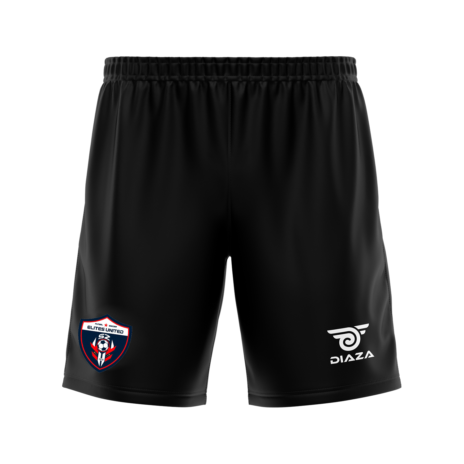 Elites United Away Training Uniform Kit - White Soccer Jersey & Shorts Set for Men - Perfect for Soccer Practice, Training & Casual Wear