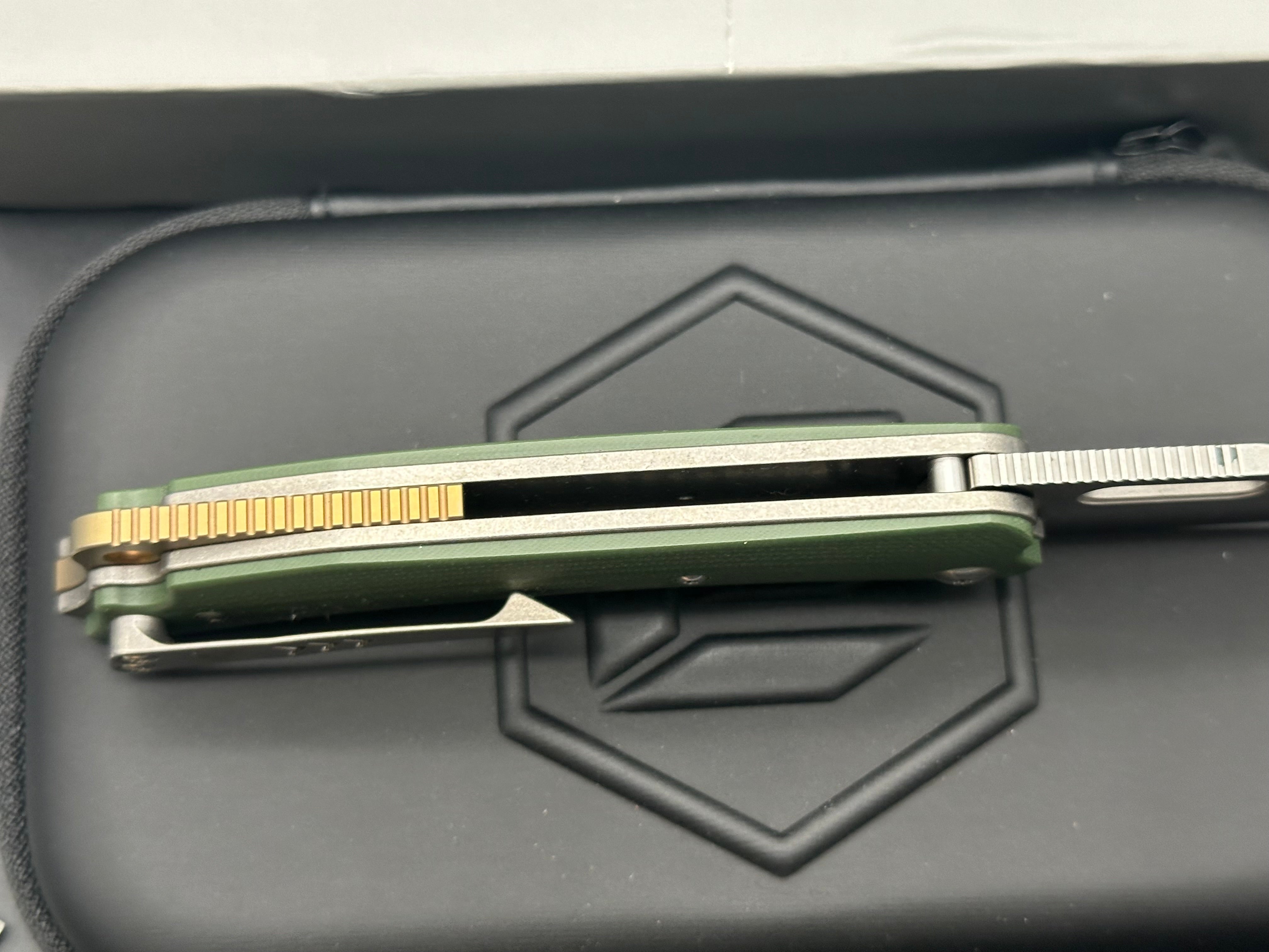 BRS E Volve Navajo Liner Lock Folding Knife - 3.5