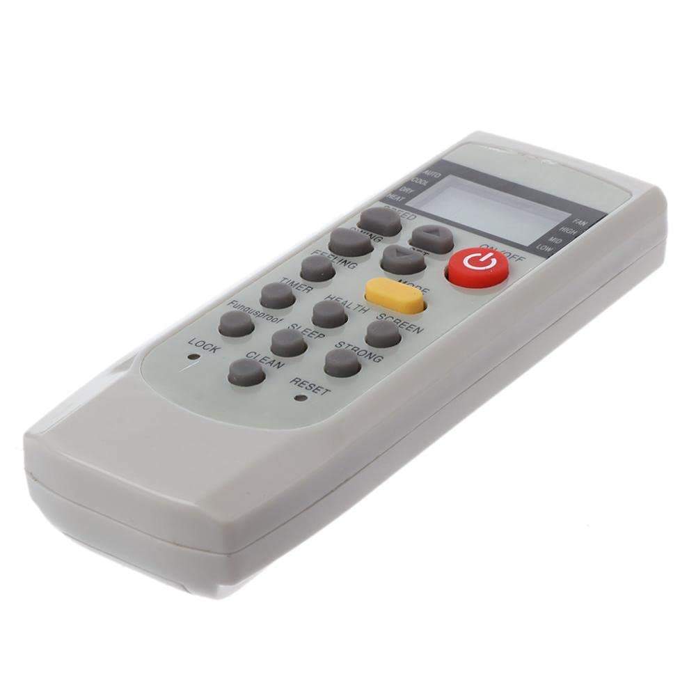 YKR-I/010E YKR-I/001E Universal Replacement Remote Control for AC/TV/Audio - Compatible with Sensei, BIO Saturn Air Conditioners (White) | Easy Setup for Home & Office Cooling Systems