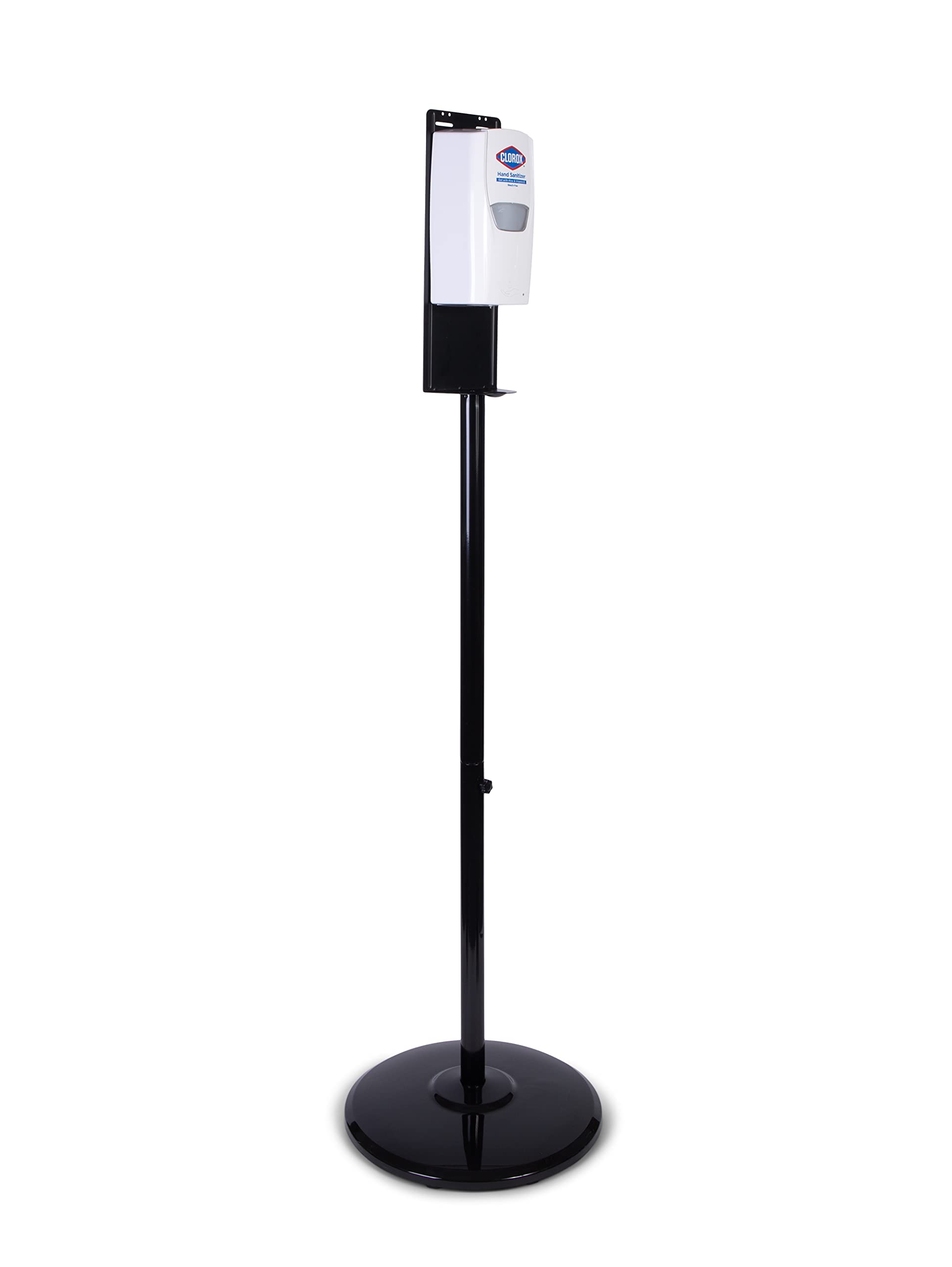 Clorox Commercial Solutions Automatic Touchless Hand Sanitizer Gel Dispenser with Stand - 1000mL Refillable Sanitizer Dispenser for Office, Restaurants & Public Spaces | Ideal for High-Traffic Areas & Hygiene Stations