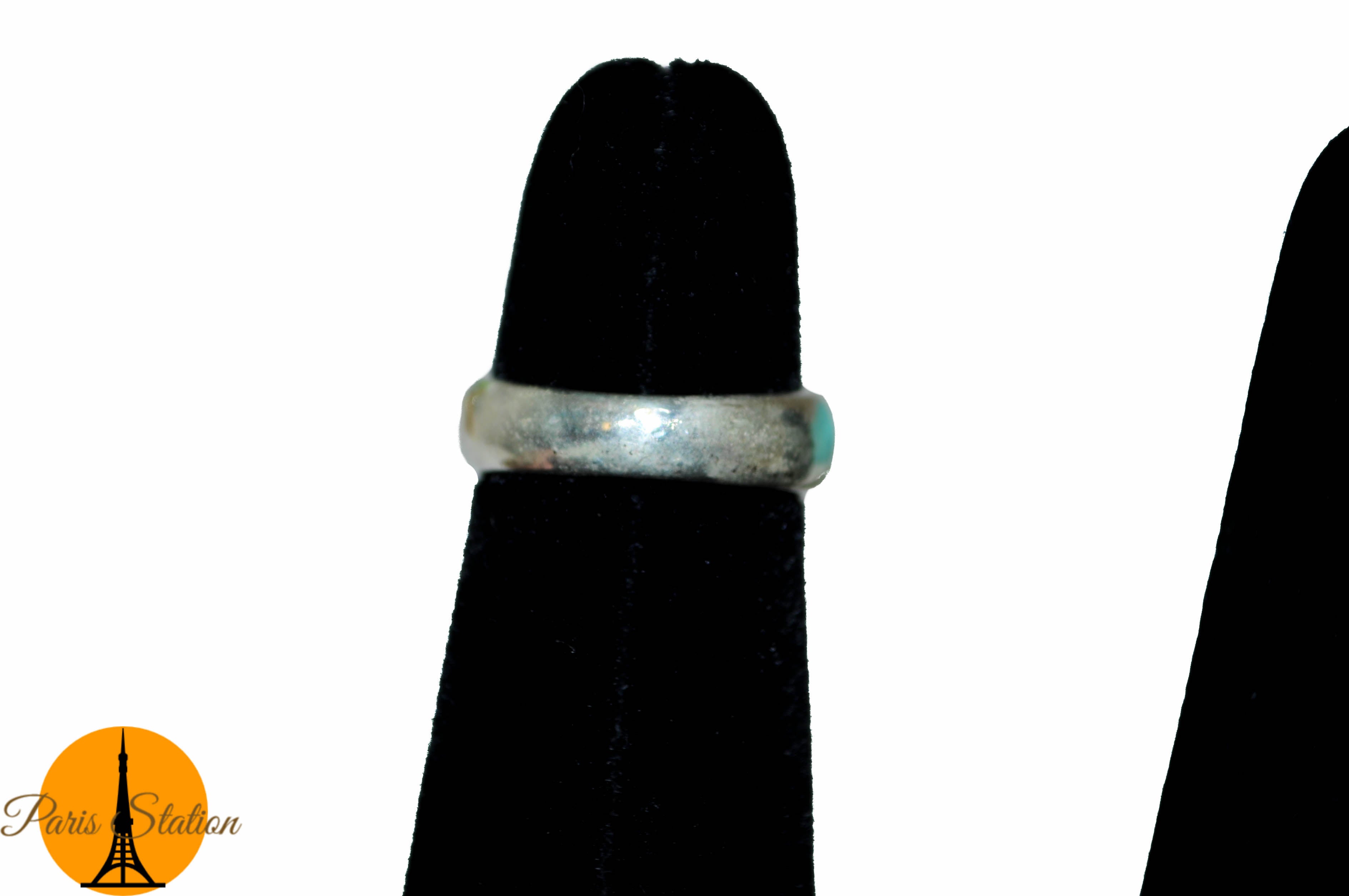 Authentic Tiffany & Co. Sterling Silver Solid Heart Ring - Size 4.5 | Elegant Jewelry Gift for Women, Anniversary & Valentine's Day