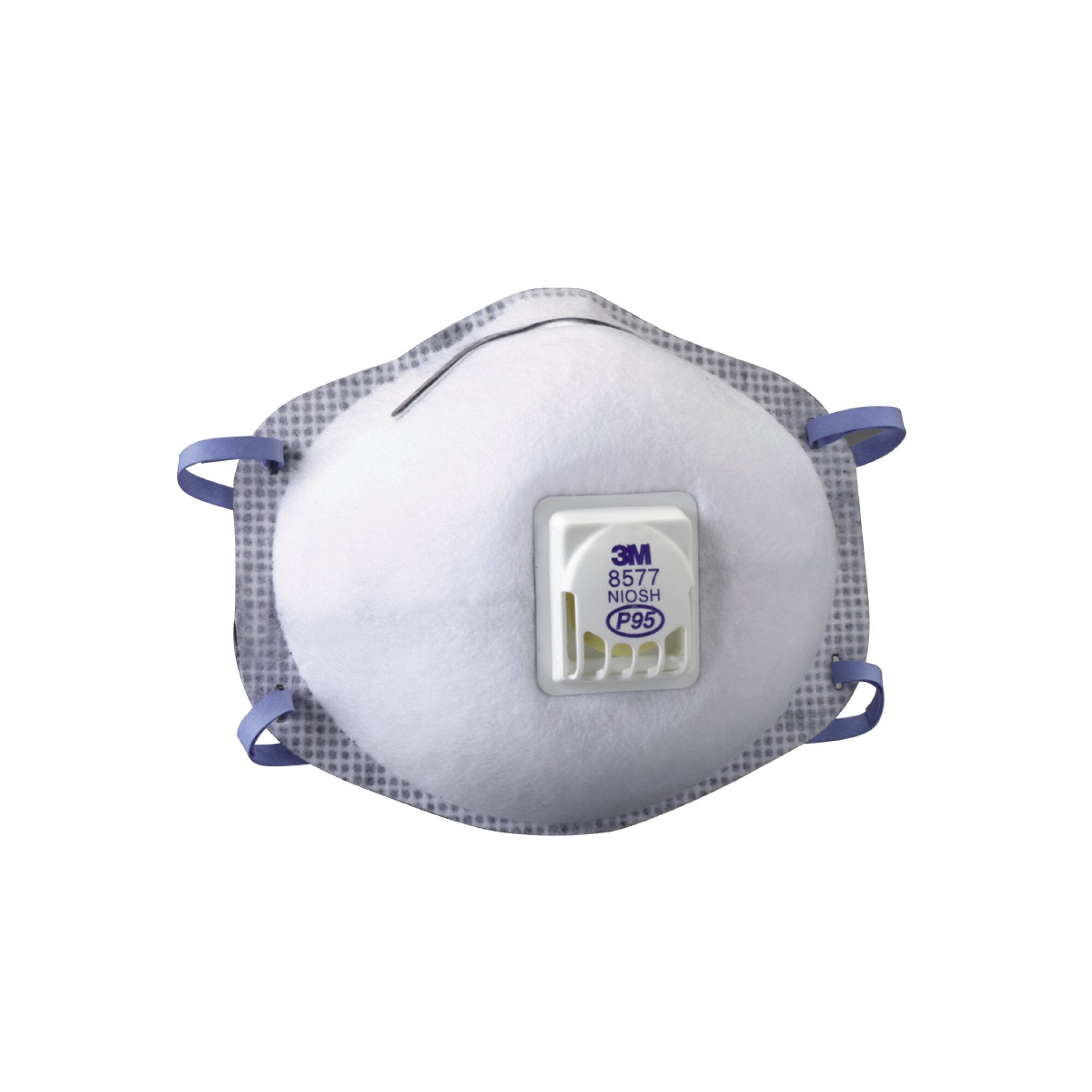 3M Chemical Odor Valved Respirator 8577C2 DC PS - 2-Pack for Paint Fumes, Solvents & Industrial Work Safety