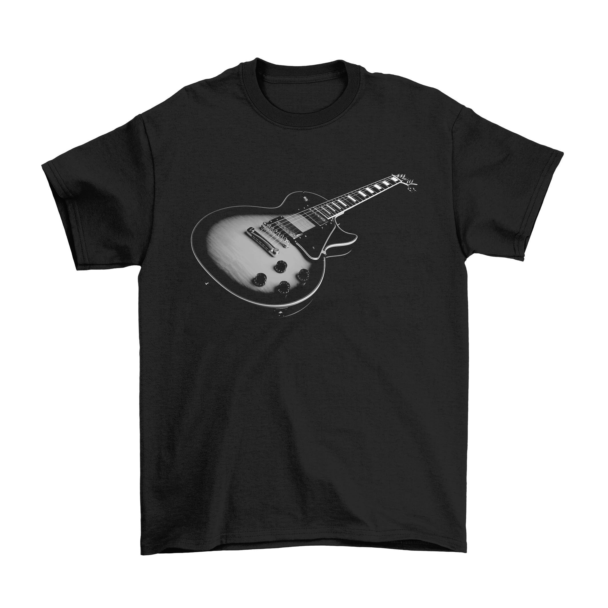 Electric Guitar T-Shirt - Unisex Organic Cotton Band Tee for Men & Women | Perfect for Music Festivals & Concerts