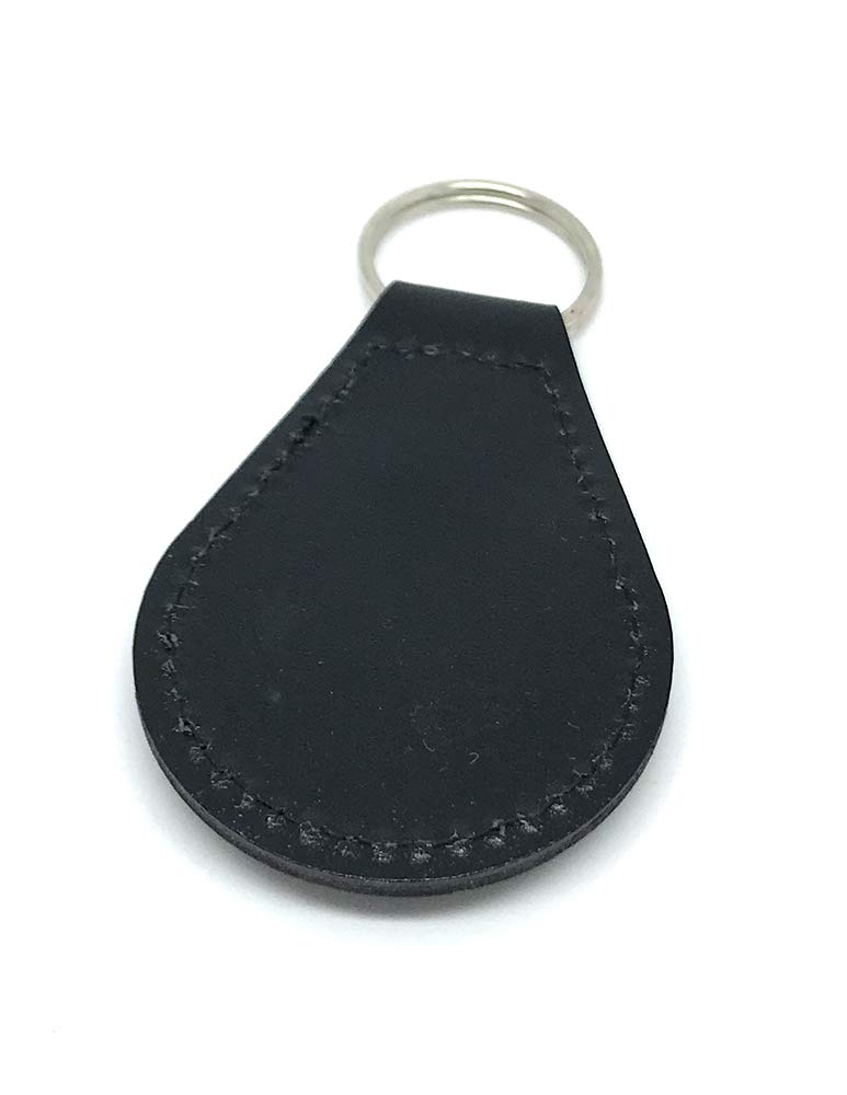 Authentic Red Rose of Lancaster Leather Key Fob - Premium English Heritage Keychain for Men & Women - Perfect for Keys, Gifts, and Everyday Carry