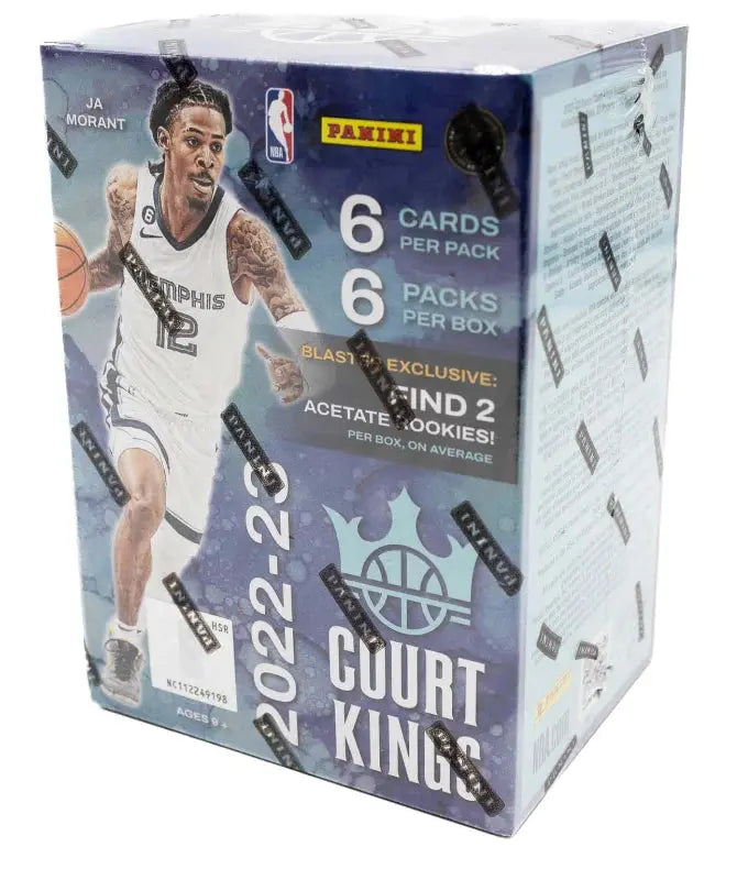 2023 Panini Court King Basketball Blaster Box - NBA Trading Cards Collection for Kids & Adults - Perfect for Collectors, Gifts, and Game Nights