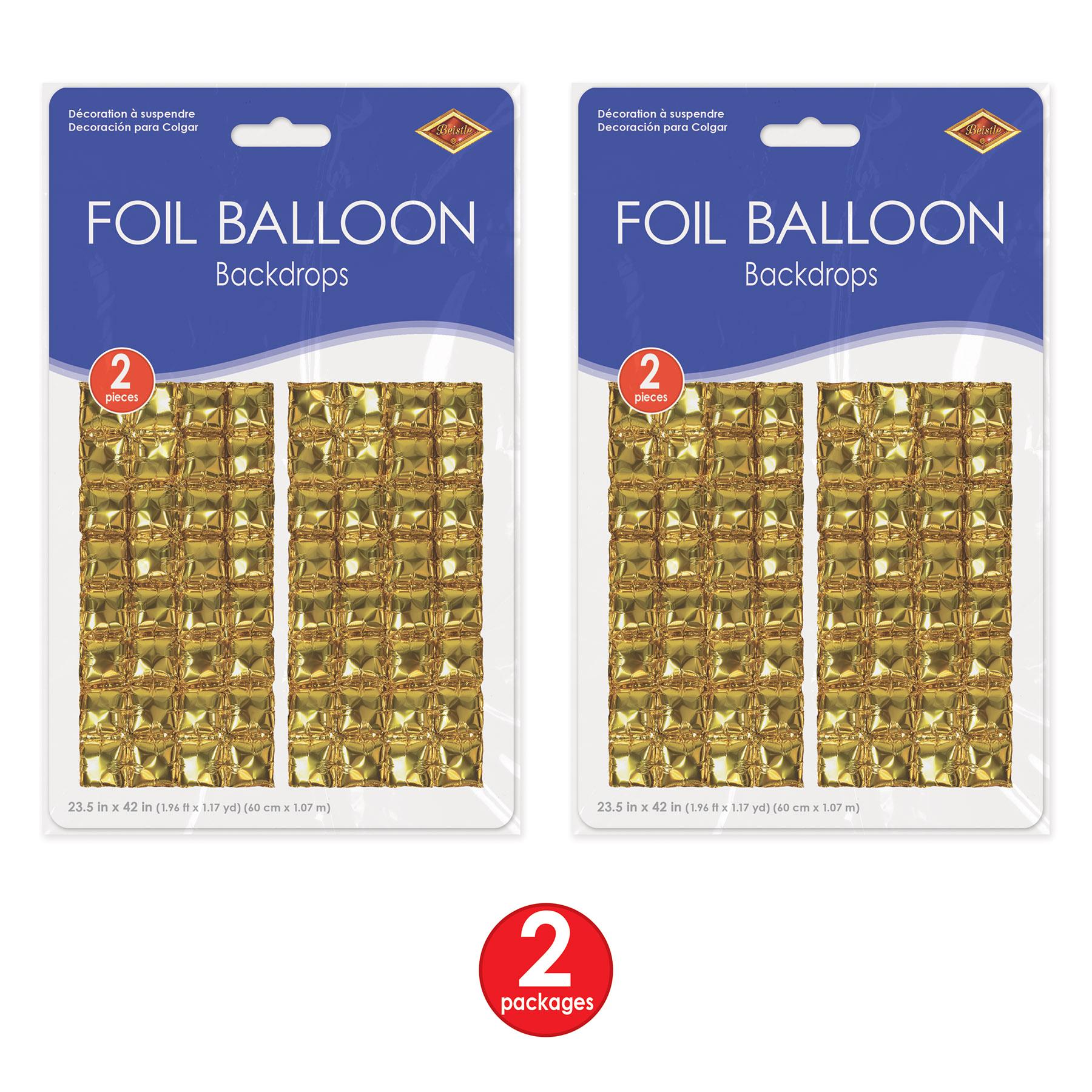 12 Pack Beistle Gold Foil Party Balloons - Premium Metallic Balloon Backdrop for Birthday, Wedding, Baby Shower & Anniversary Decorations - Perfect for Photo Booths & Event Wall Decor
