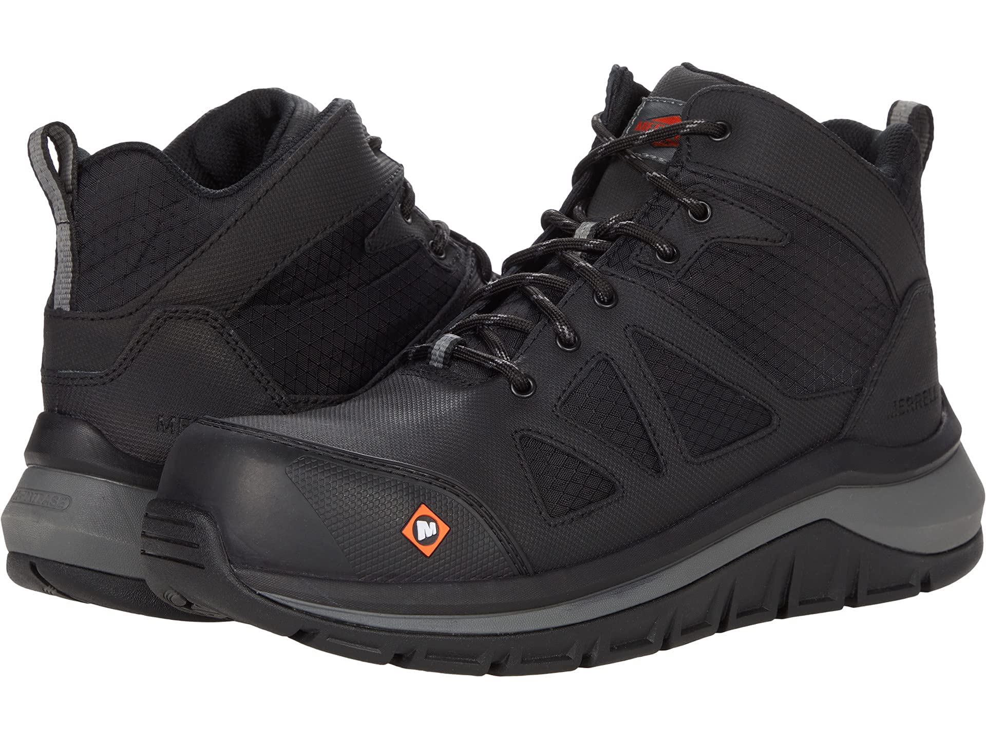 Merrell Men's Fullbench Speed Mid Hiking Boot with Carbon Fiber Construction - Lightweight & Durable for Outdoor Adventures, Trail Running & Mountain Climbing