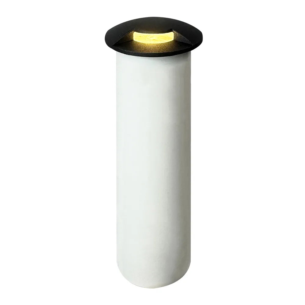 DM53 4x/8x/12x 3W COB LED Waterproof In-Ground Landscape Well Light - 3000K Warm White - Stainless Steel Monodirectional Outdoor Lighting for Garden, Pathway, and Yard Decoration