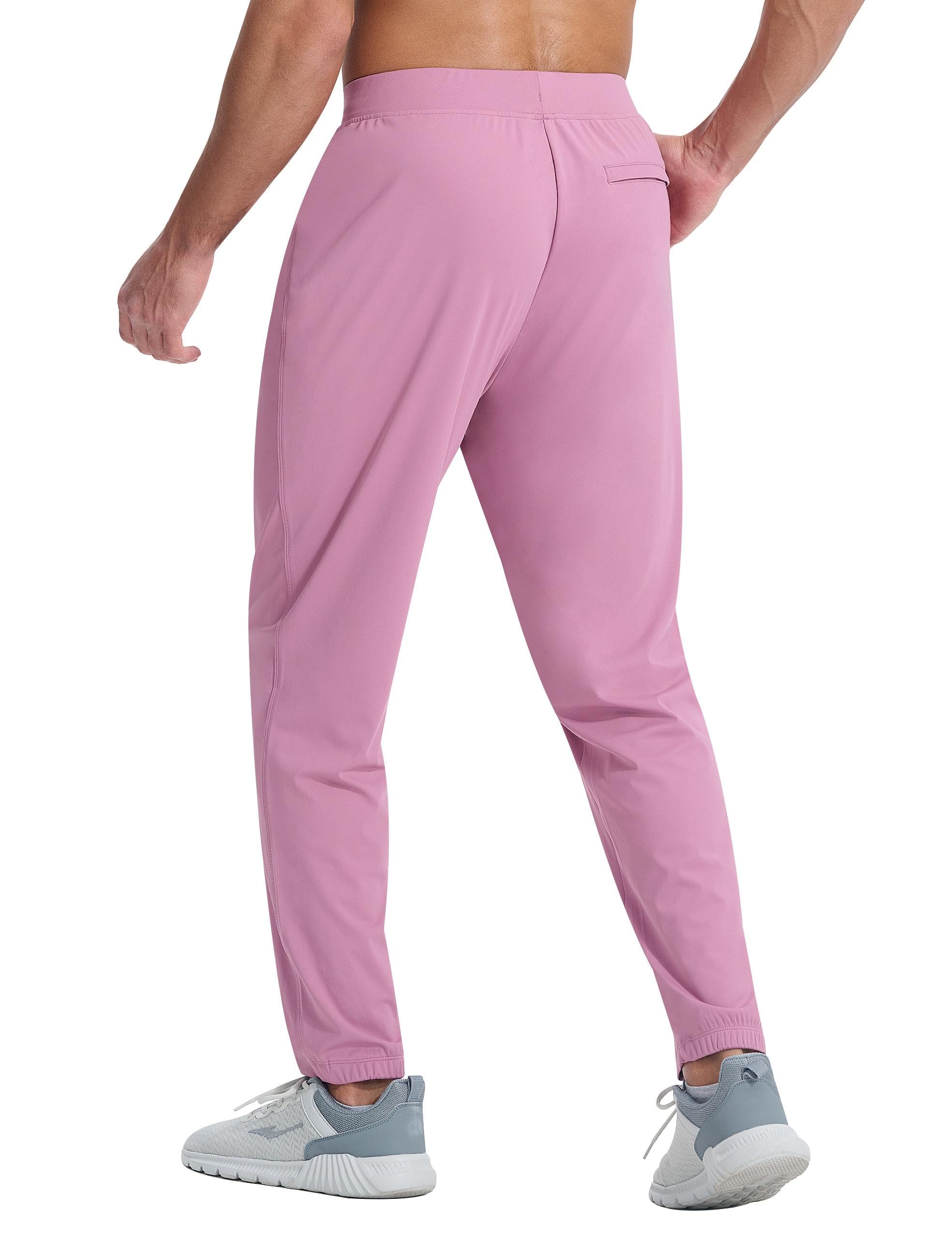 EZRUN Men's Stretch Jogger Pants - Quick Dry Athletic Workout Golf Sweatpants for Running, Gym, Hiking & Casual Wear | Lightweight Comfort for Sports & Everyday Use