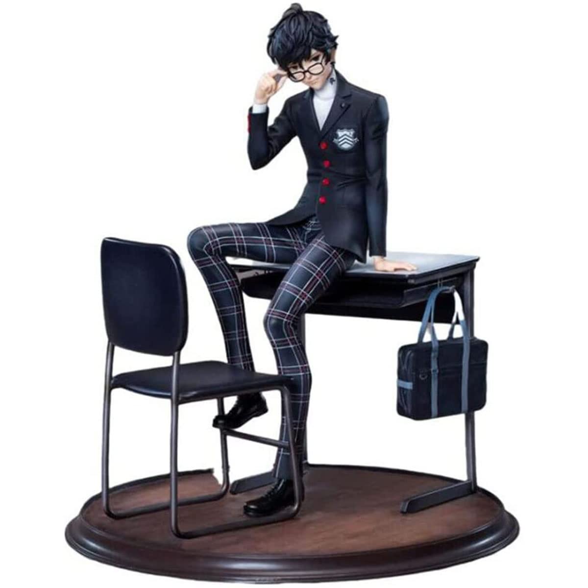 VOXY Anime Figure 24cm Persona 5 Amamiya Ren Uniform Version Action Figure - Collectible Model Doll Gift for Anime Fans & Game Lovers - Perfect for Display, Cosplay Props, and Gift Giving