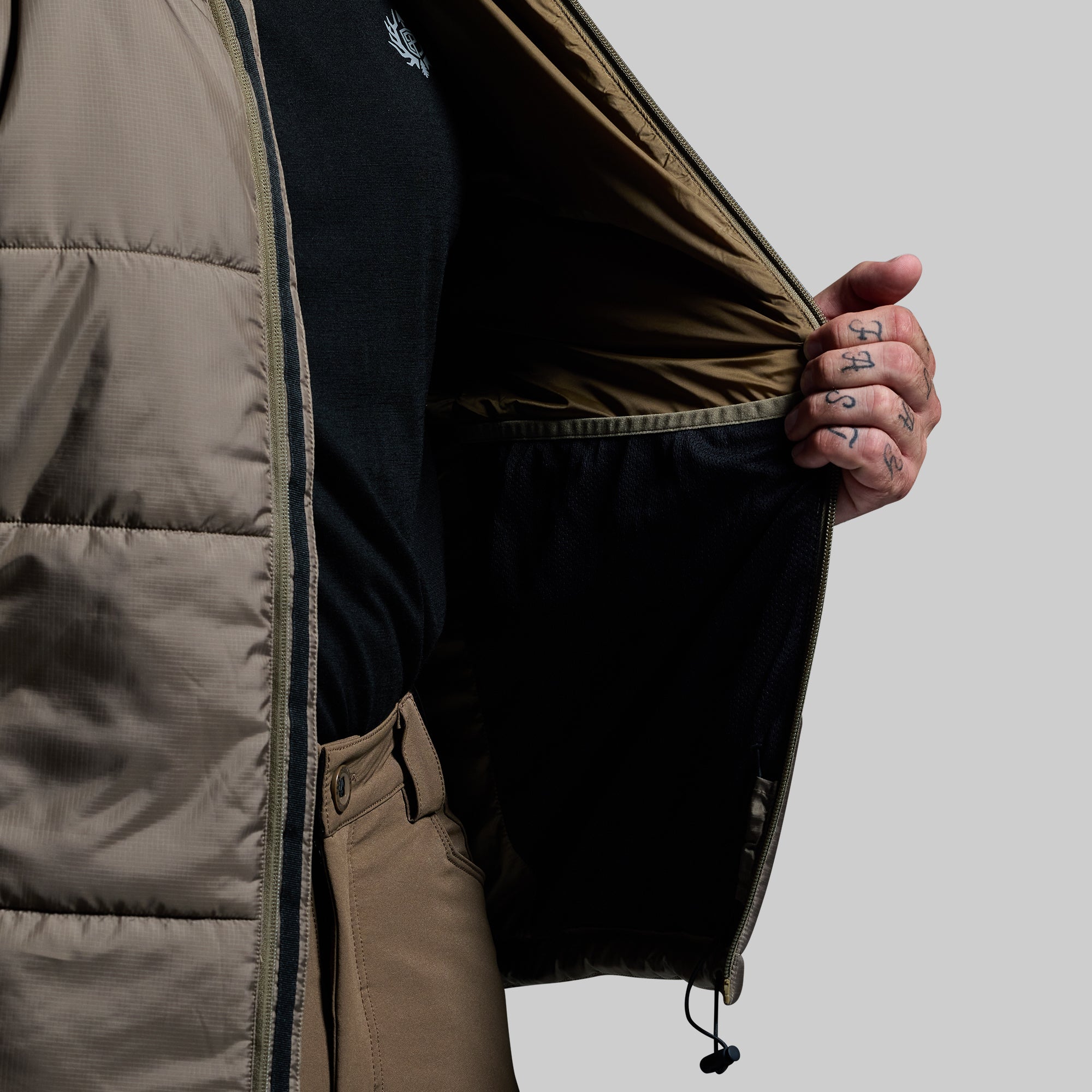 Men's Tundra Jacket 2.0 - Waterproof Winter Coat for Hiking & Outdoor Activities | Windproof Insulated Parka for Cold Weather | Earth Color