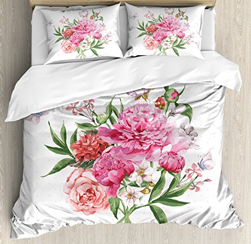 White Pink Green