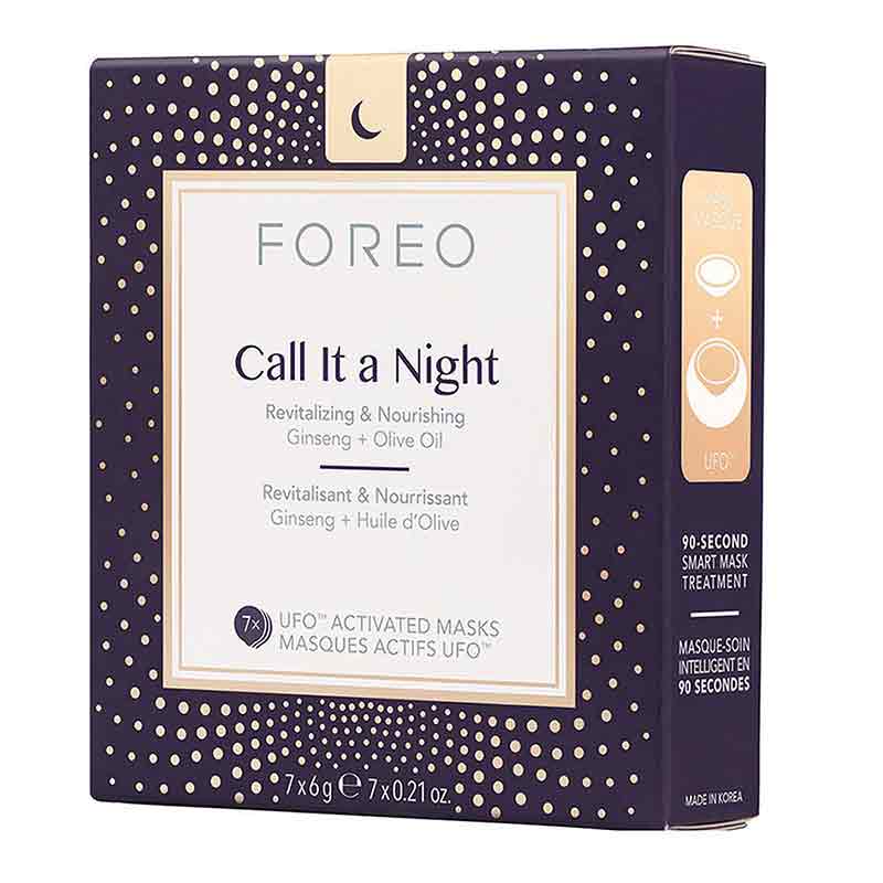 Foreo UFO Masks - Hydrating & Anti-Aging Night Treatment for Glowing Skin | Perfect for Nighttime Skincare Routine & Relaxation
