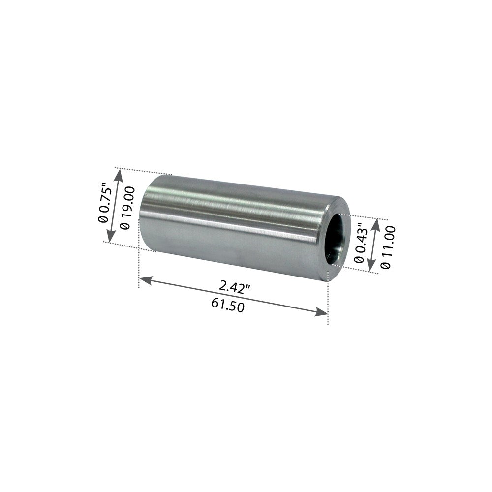 Fortpro Hood Hinge Bushing Pin Replacement for Mack CH/CNX Trucks - Fits 12QD2146M - Durable Heavy Duty Truck Parts for Smooth Hood Operation