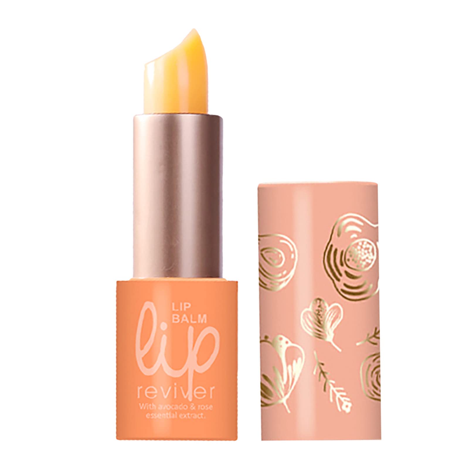 Carotene Color Changing Lip Balm - Tinted Moisturizing Hydrating Lipstick for Dry & Cracked Lips - Perfect for Everyday Wear, Makeup Looks & Lip Care Routine
