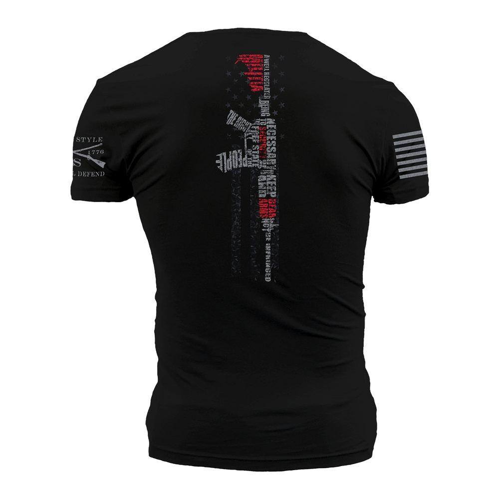 2nd Amendment Patriotic T-Shirt for Men & Women - Black - Perfect for Gun Rights Supporters & Political Rallies