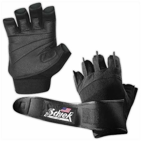 Schiek Gel Lifting Gloves with Wrist Wraps - Premium Weightlifting Gloves for Gym, CrossFit & Powerlifting - Support & Comfort for Heavy Lifting Workouts