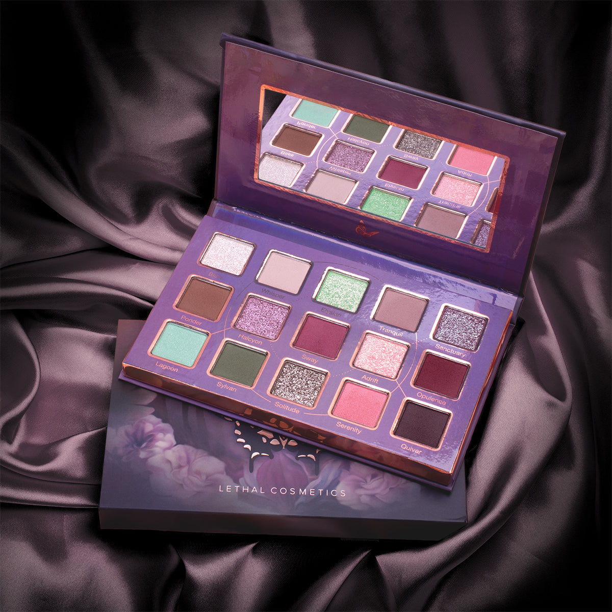 Mellow Grove Eyeshadow Palette - 12 Highly Pigmented Matte & Shimmer Eyeshadows for Stunning Eye Makeup | Perfect for Day & Night Looks, Parties, and Professional Makeup Artists