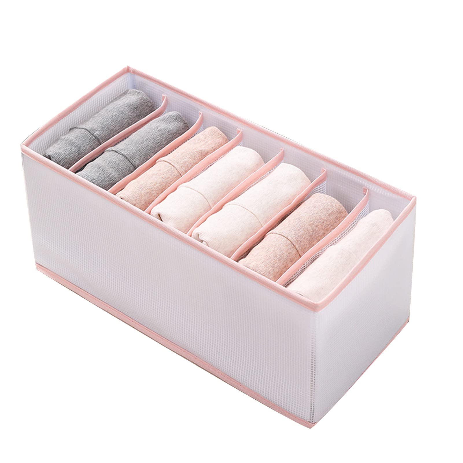 PVC Storage Basket - Elastic Multi-Layer Clothes Organizer for Home & Wardrobe