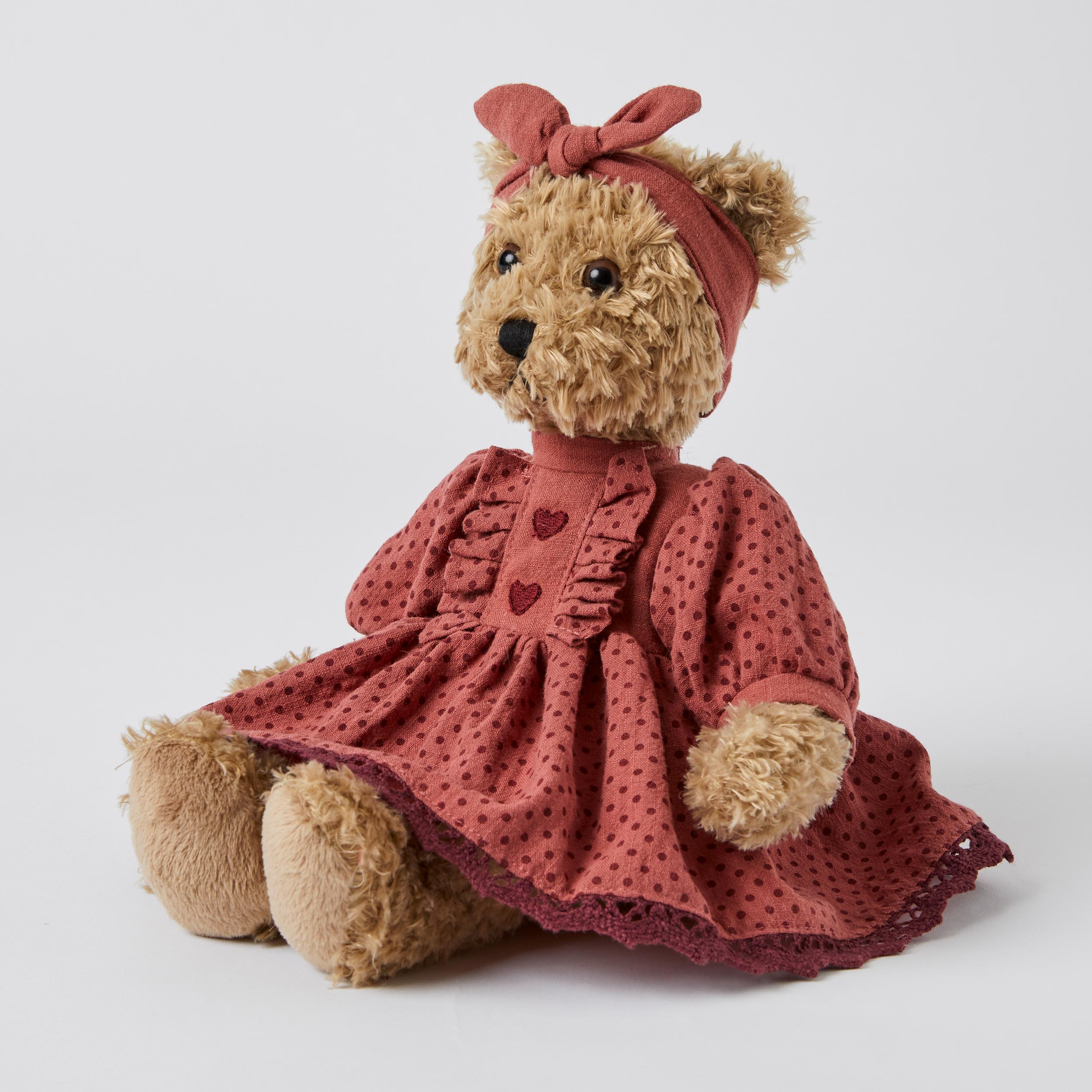 Hazel the Notting Hill Bear - Premium Plush Teddy Bear Gift for Kids & Collectors | Birthday, Valentine's Day & Nursery Decor