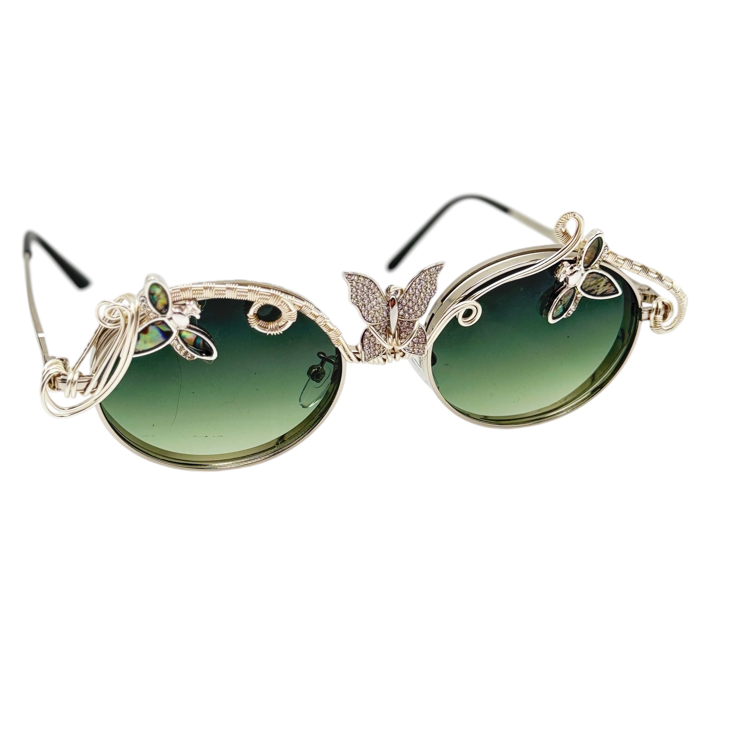 Premium ABALONE Flutter & Flow Hair Clip - Elegant Hair Accessory for Women, Girls, Parties & Special Occasions