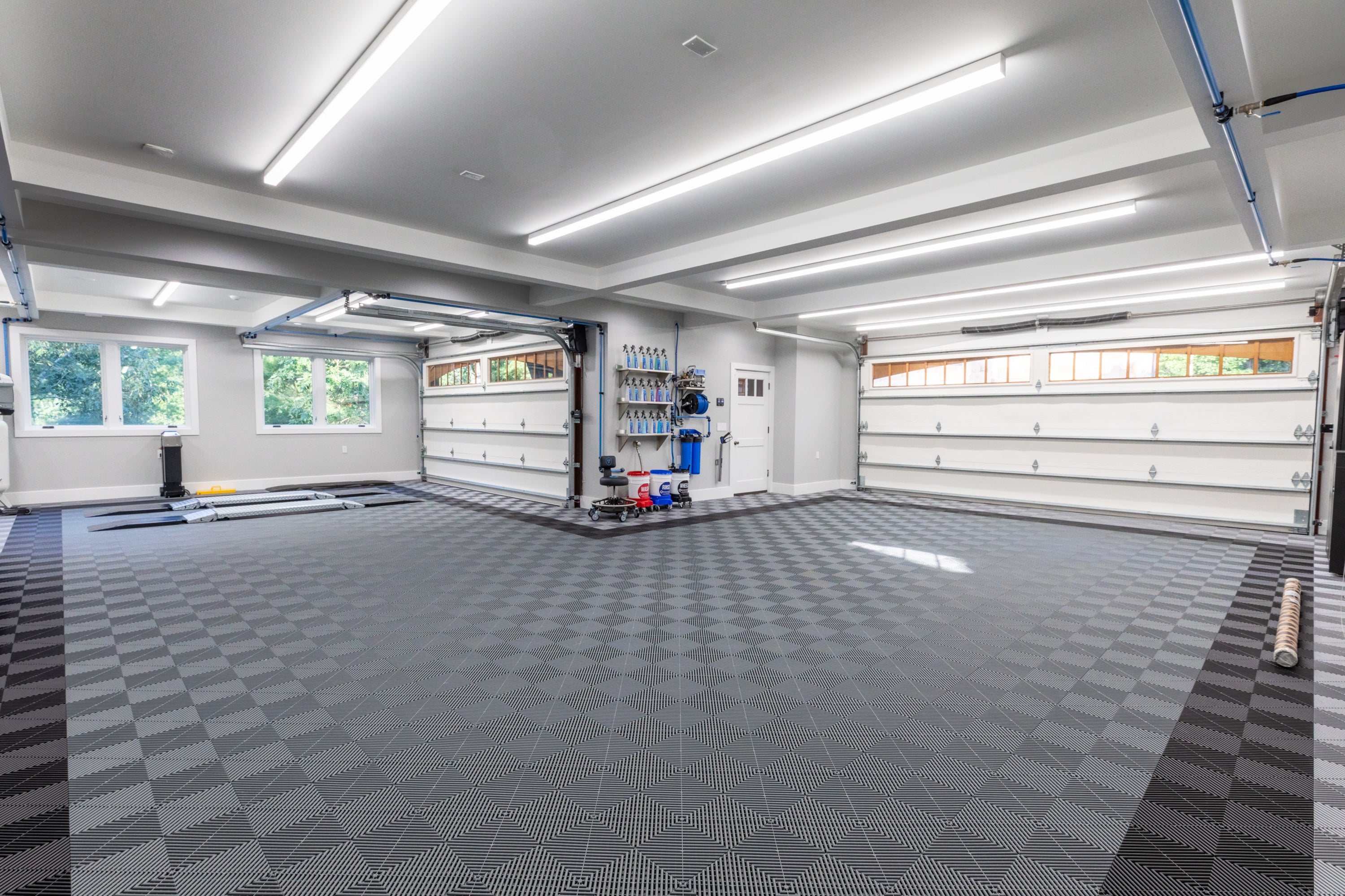 Ultimate 4 Car Garage LED Lighting Kit - Bright Energy-Efficient Shop Lights for Auto Repair, Workshop & Home Garage Use