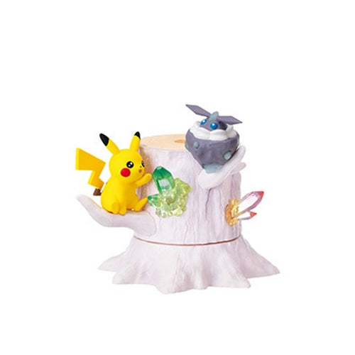 Pokemon Shining Forest Stackable Tree Vol. 06 - Re-ment 3 Inch Mini Figure Collection - Perfect for Display, Gifts & Pokemon Fan Decor