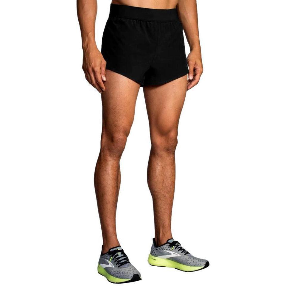 Brooks Sherpa 3 Split Running Shorts for Men - Lightweight & Breathable Workout Shorts for Jogging, Gym Training & Outdoor Activities