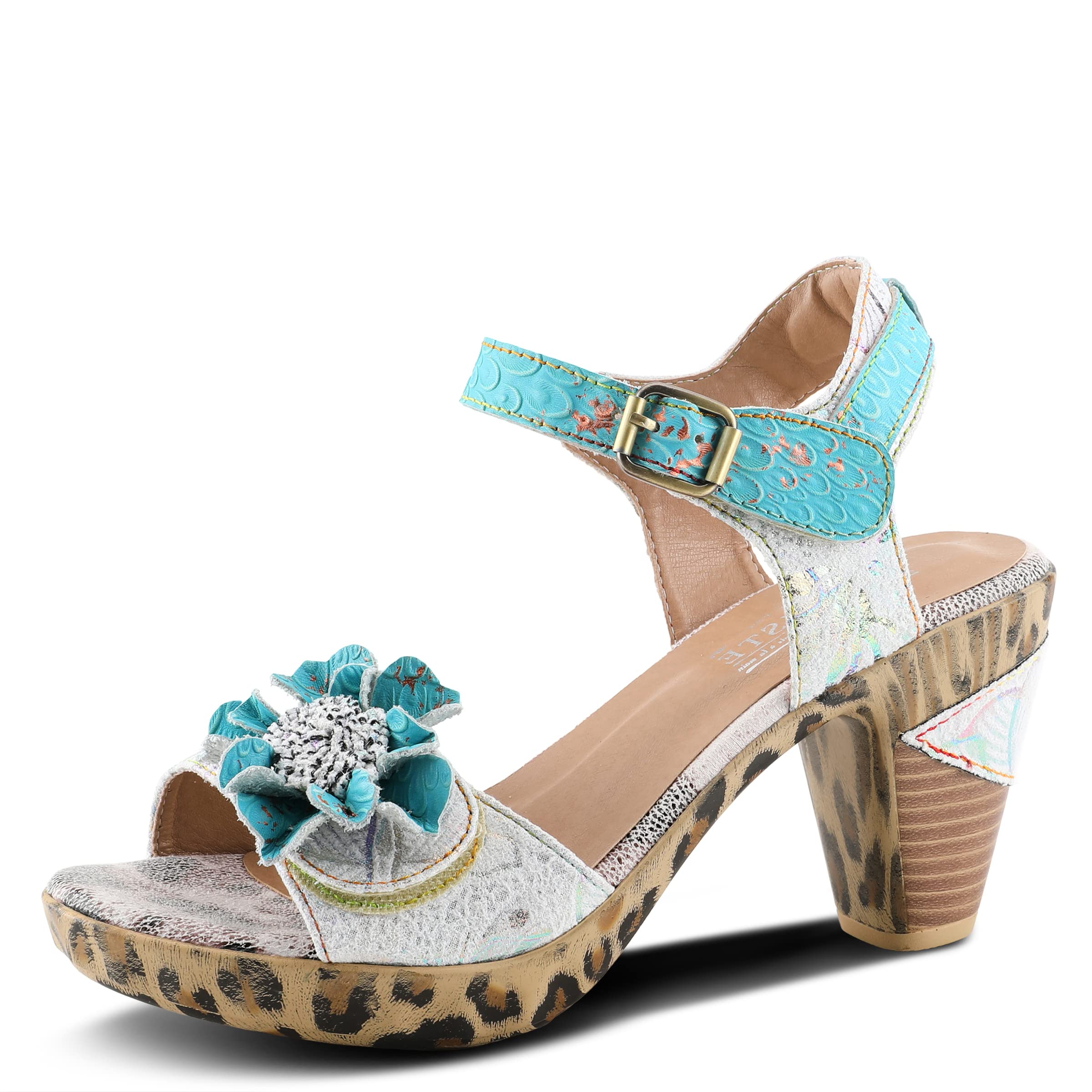 Spring Step L'Artiste Women's Wildcat Comfortable Leather Sandals with Arch Support - Perfect for Summer, Beach, and Casual Outings