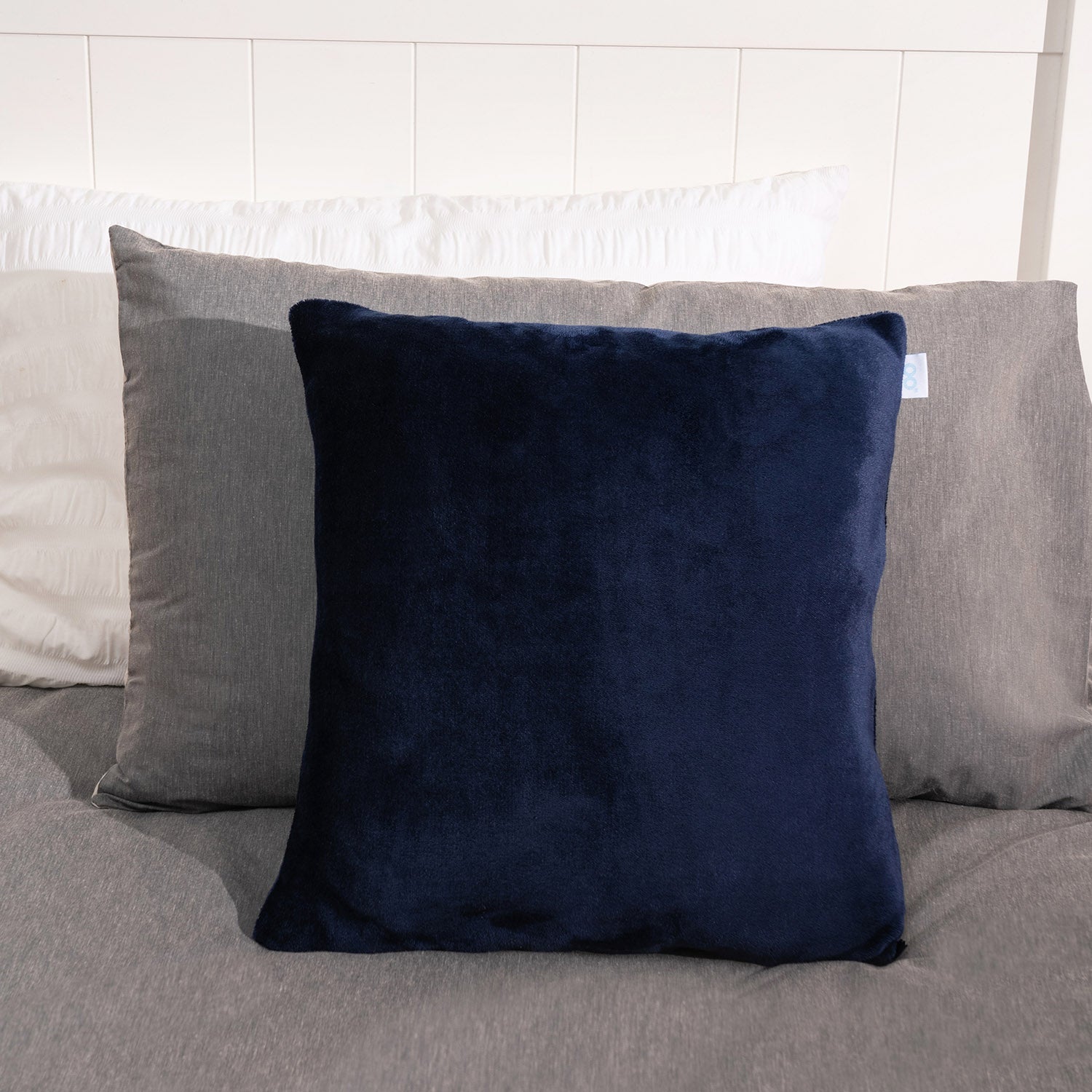 The Oodie Navy Cushion Case - Ultra Soft & Cozy Oversized Hoodie Blanket for Women & Men - Perfect for Lounging, Netflix Nights & Winter Warmth