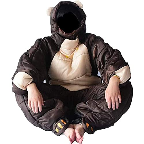 Extreme Weather Wearable Sleeping Bag for Camping - Lightweight & Warm Cold Weather Sleeping Bag Suit for Outdoor Adventures, Hiking, Backpacking, and Winter Survival
