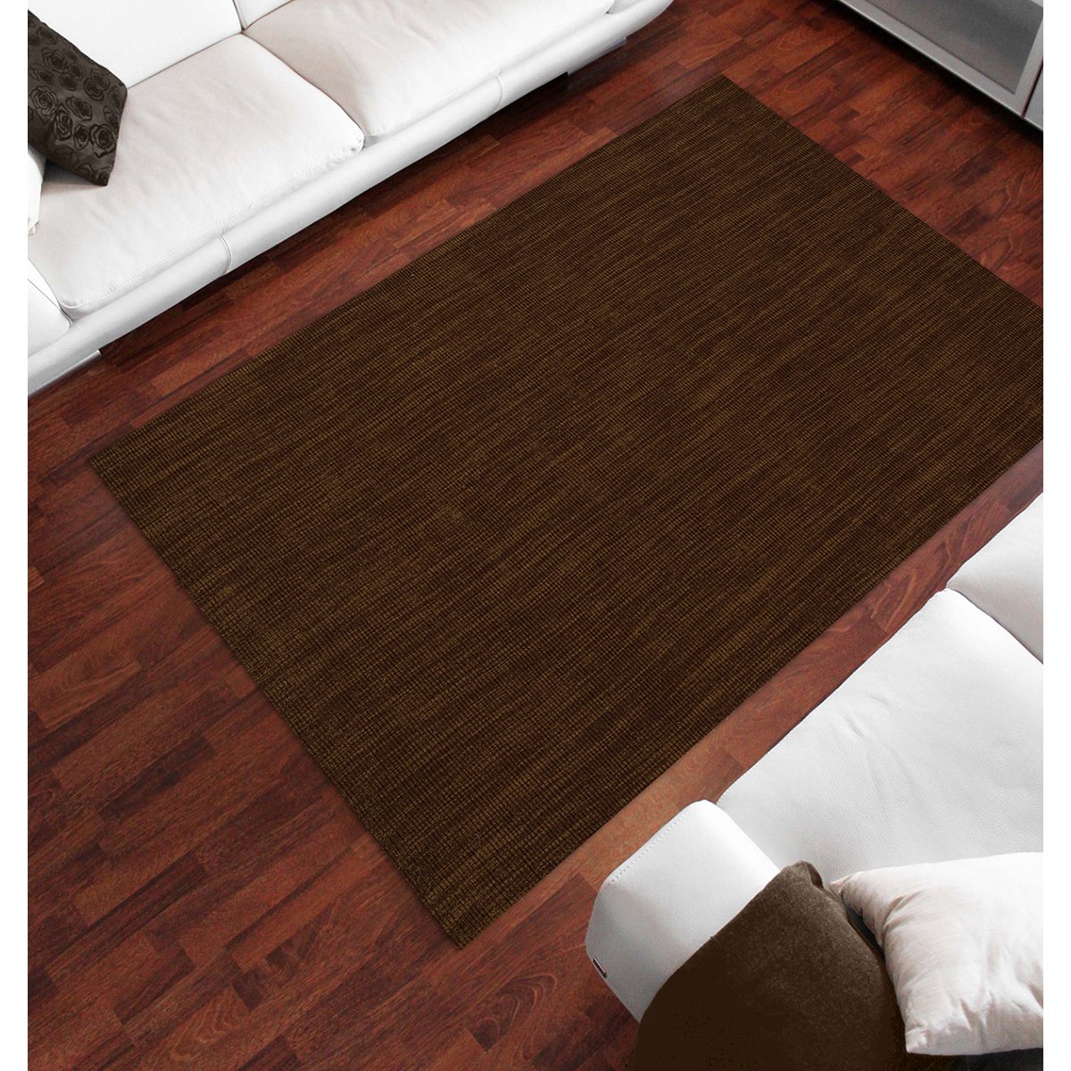Dalyn Rugs Monaco Sisal Area Rug 5x8 Feet, Natural Chocolate Brown - Perfect for Living Room, Bedroom & Home Decor