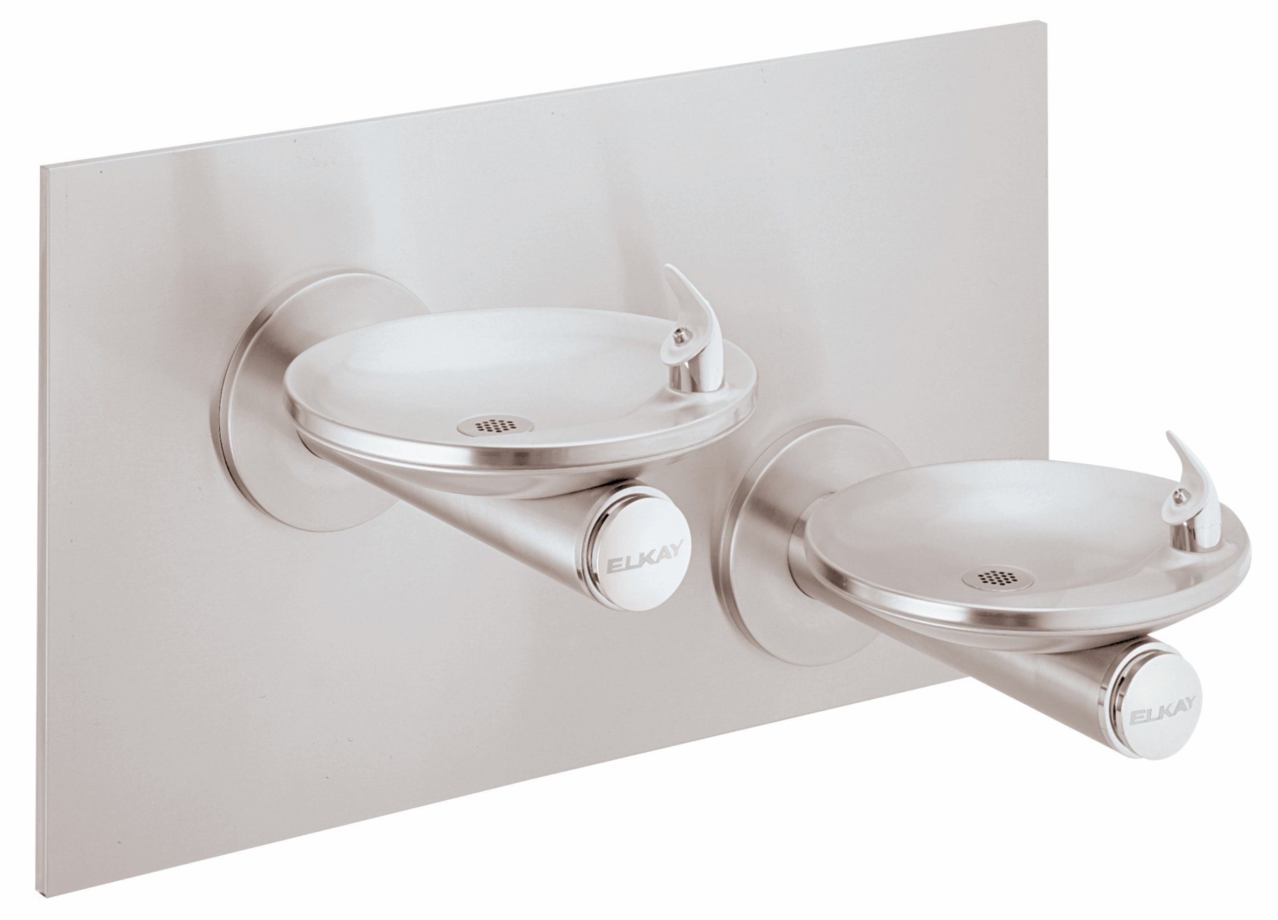 Elkay EDFPBVM117FPK Swirlflo Dual Vr Ftn with Freeze Box - Commercial Grade Drinking Fountain for Schools, Offices & Public Spaces