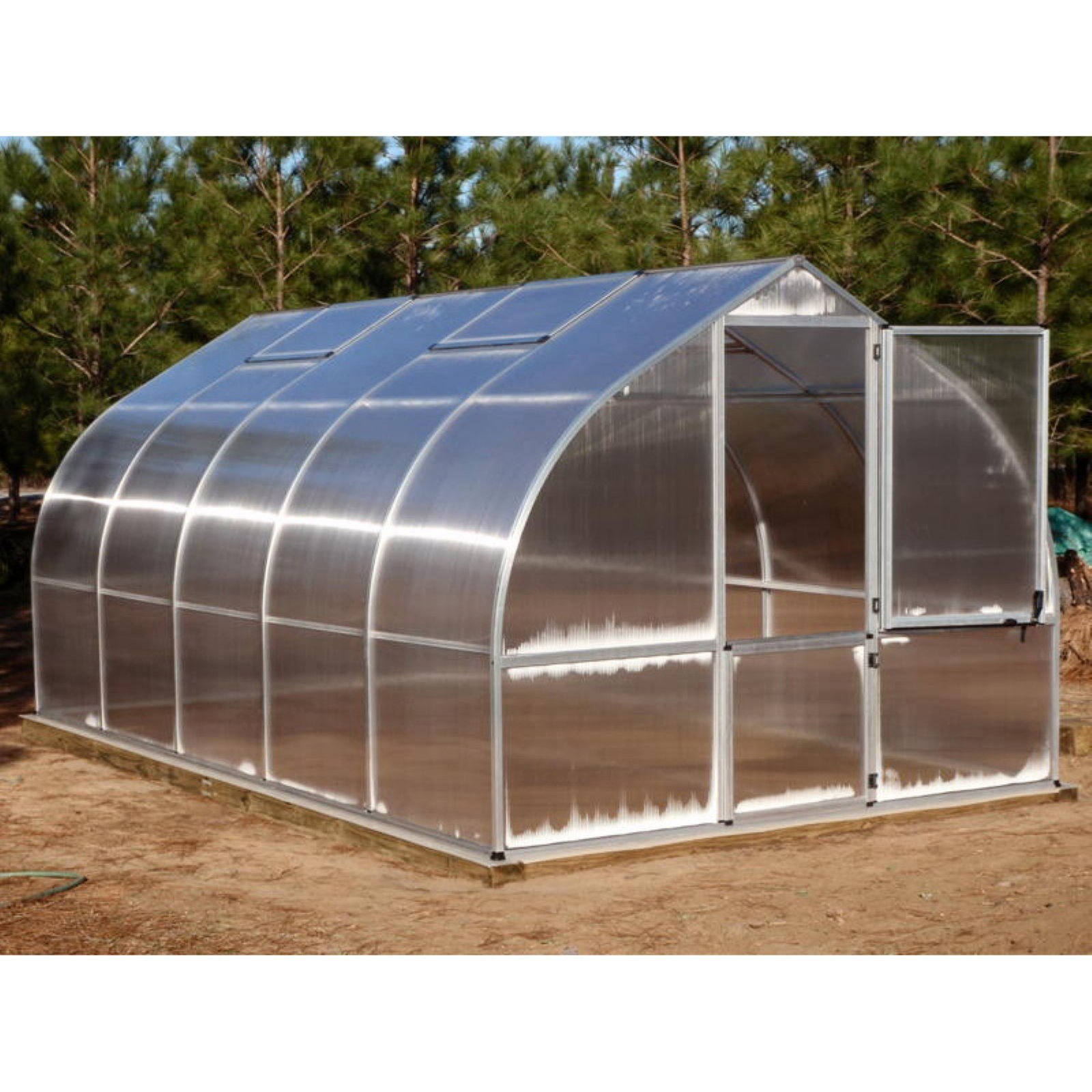 Premium RIGA V Polycarbonate Commercial Greenhouse Kit - Durable & Weather-Resistant for Year-Round Gardening | Perfect for Backyard Farms, Urban Gardening & Professional Growers