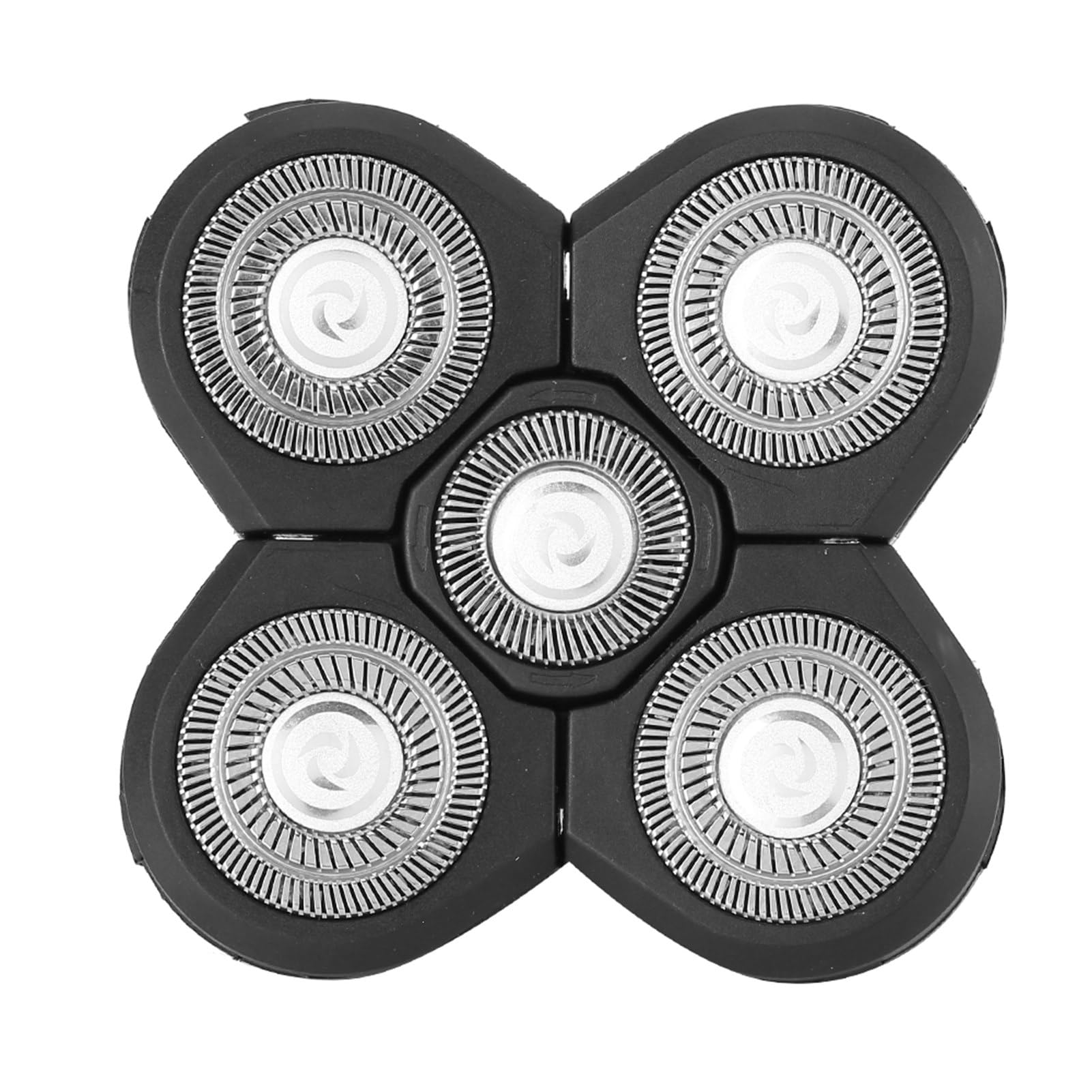 Ergonomic Electric Shaver Replacement Blades - 5 Pack Easy Install Razor Heads for Men's Grooming & Daily Shaving Accessories | Perfect for Travel, Home Use & Quick Beard Trimming