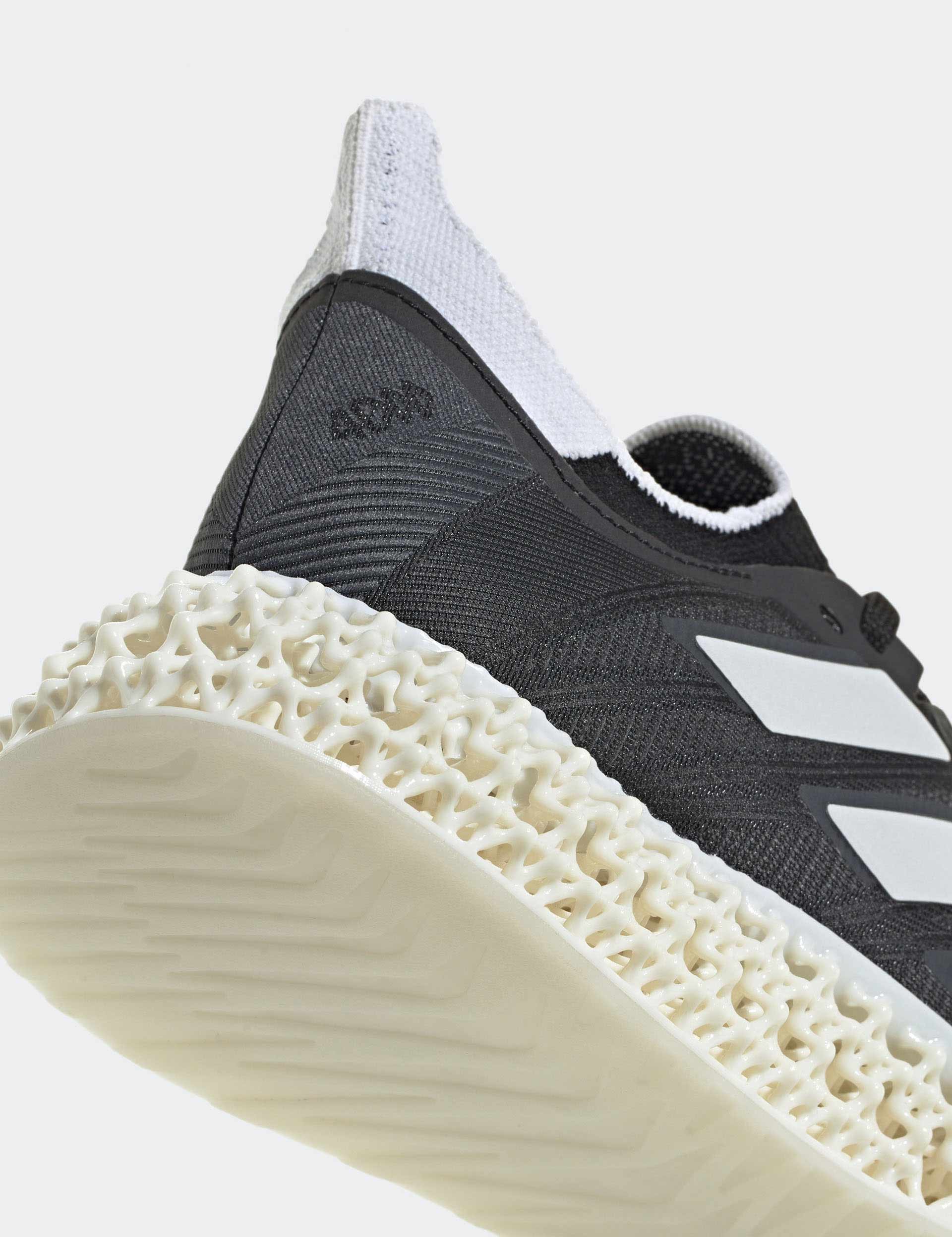4DFWD 4 Running Shoes for Men & Women - Lightweight Breathable Mesh Sneakers with Cushioned Support - Core Black/Cloud White/Carbon - Perfect for Jogging, Gym Workouts & Daily Walking