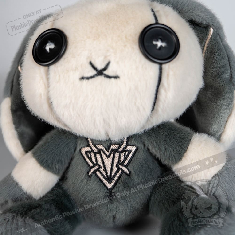 Plushie Dreadfuls Avoidant Personality Disorder Rabbit - Soft Stuffed Animal Toy for Mental Health Awareness, Comfort & Therapy | Perfect Gift for Anxiety Support & Emotional Healing