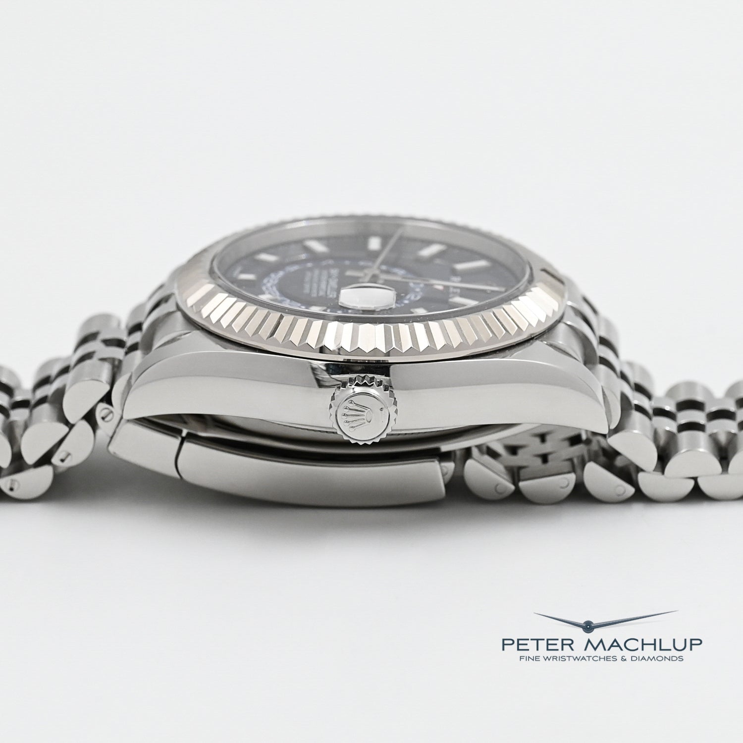 Rolex Sky-Dweller 42mm Blue Dial Stainless Steel Watch 2025 Model - Luxury Timepiece for Business Travel & Aviation Enthusiasts